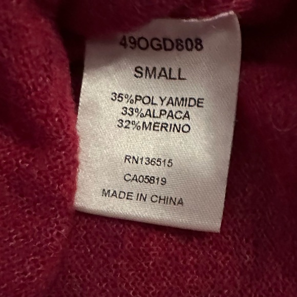 🆕One Grey Day Sweater - Wool & Alpaca Size Small - Picture 5 of 5